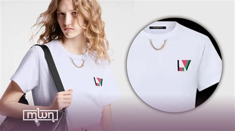 louis vuitton support palestine|louis vuitton selling t shirts.